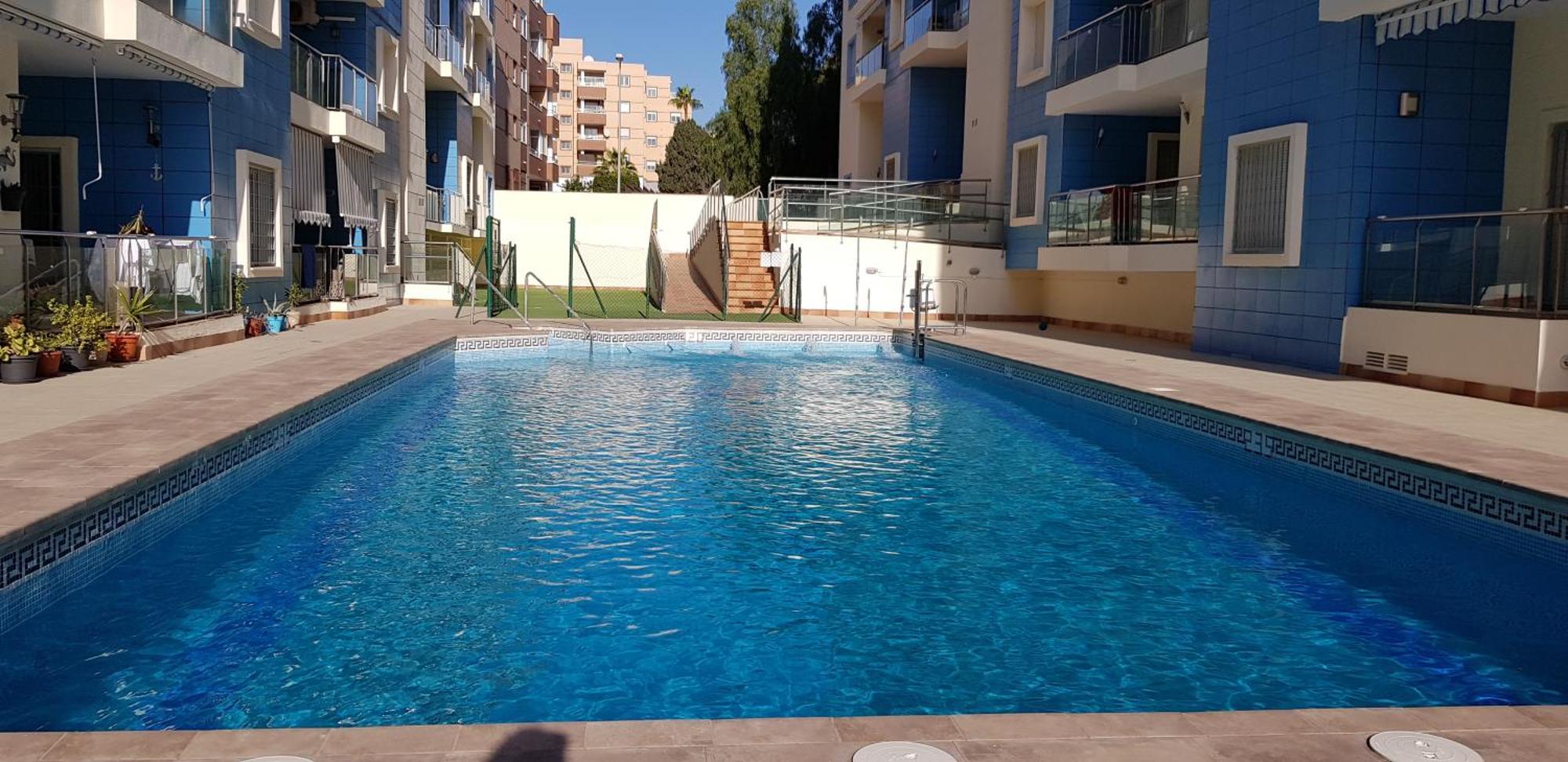 Apartment Black Level, 30M Playa, Pool, Wifi Almería Extérieur photo